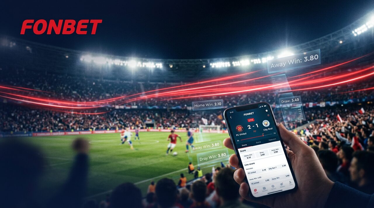 Live-ставки в режиме реального времени в приложении Fonbet